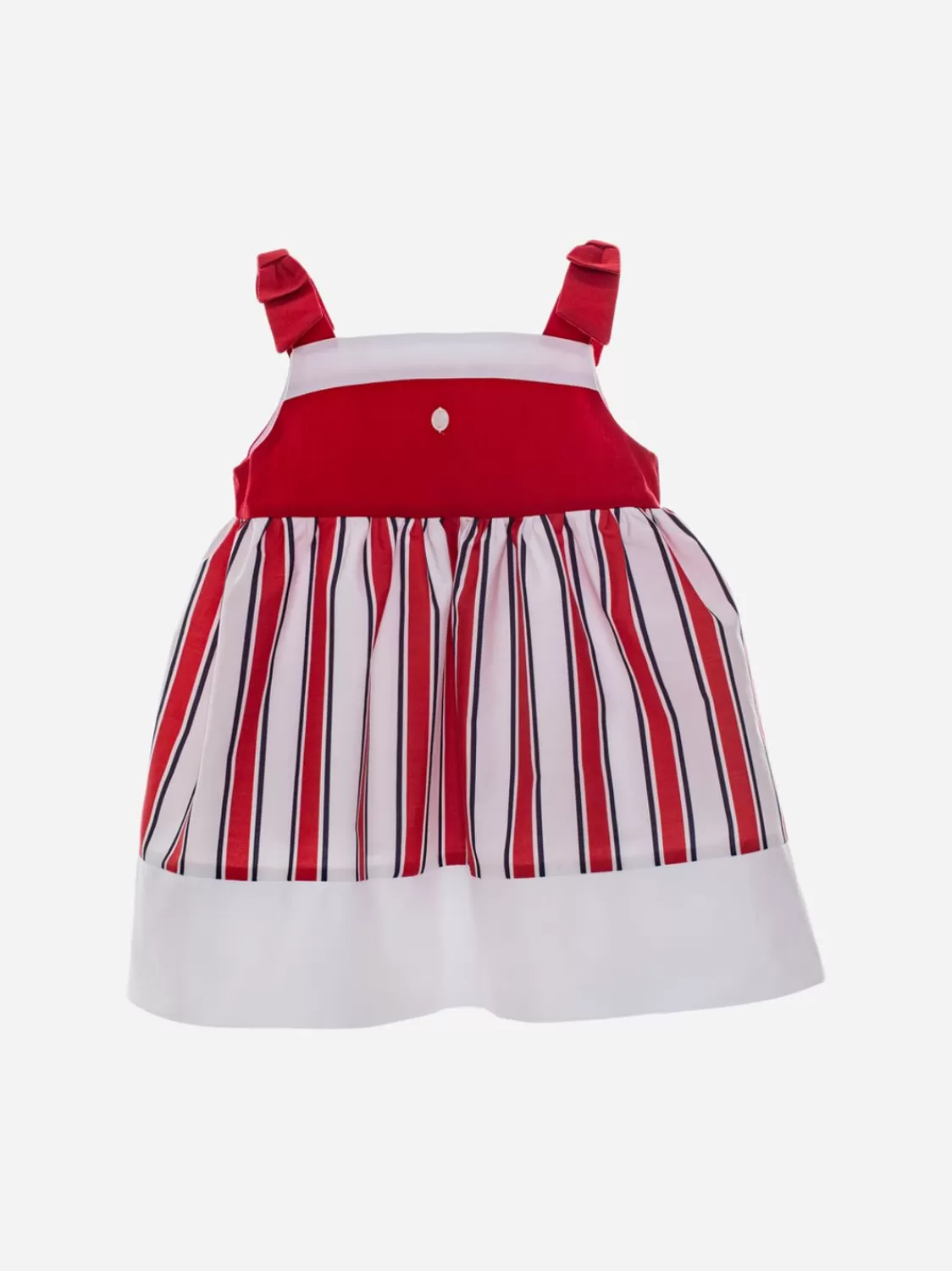 Baby Patachou Meisjes Rood Gestreepte Jurk