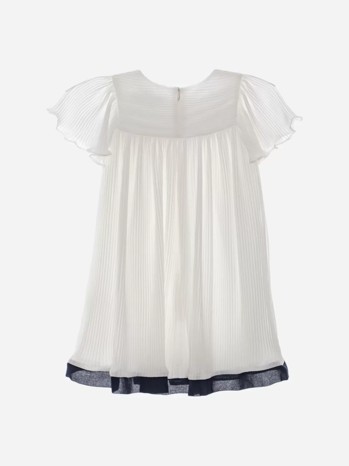 Baby Patachou Meisjes Witte Jurk Met Strikken