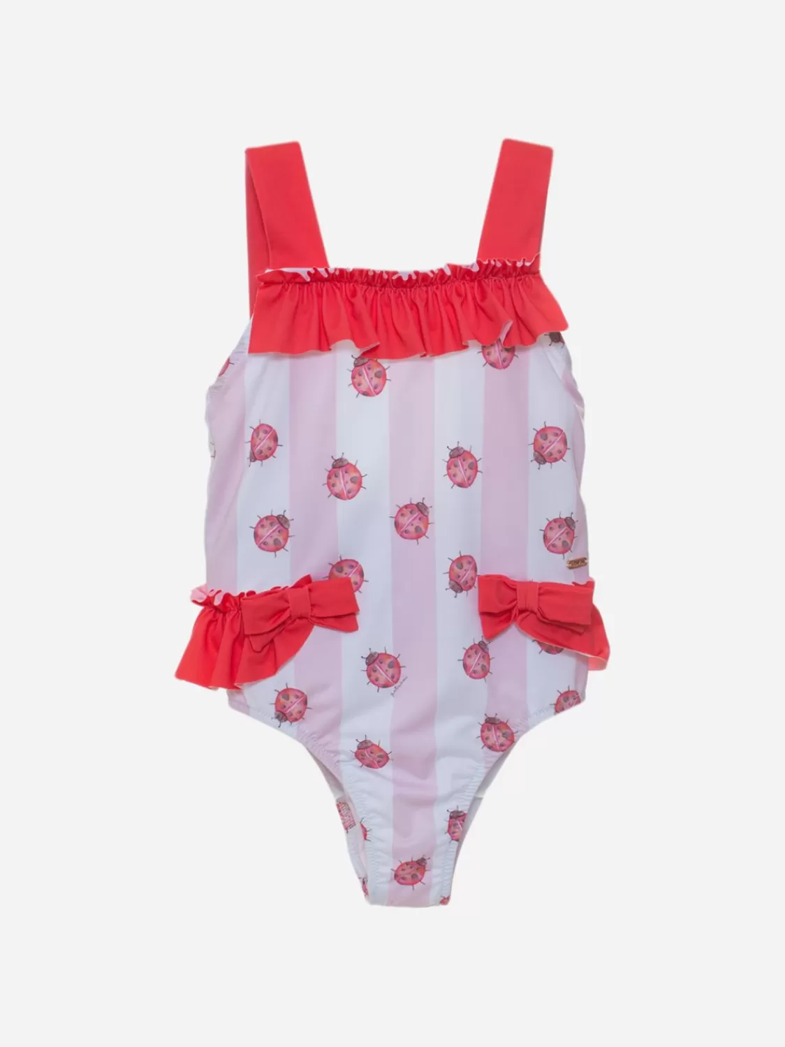 Baby Patachou Meisjesbadpak Met Lieveheersbeestjesprint