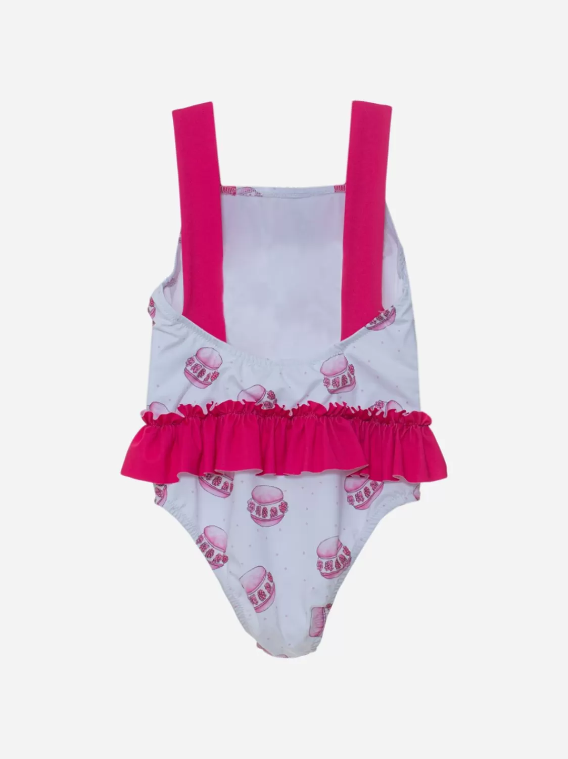 Baby Patachou Meisjesbadpak Met Macarons-Print