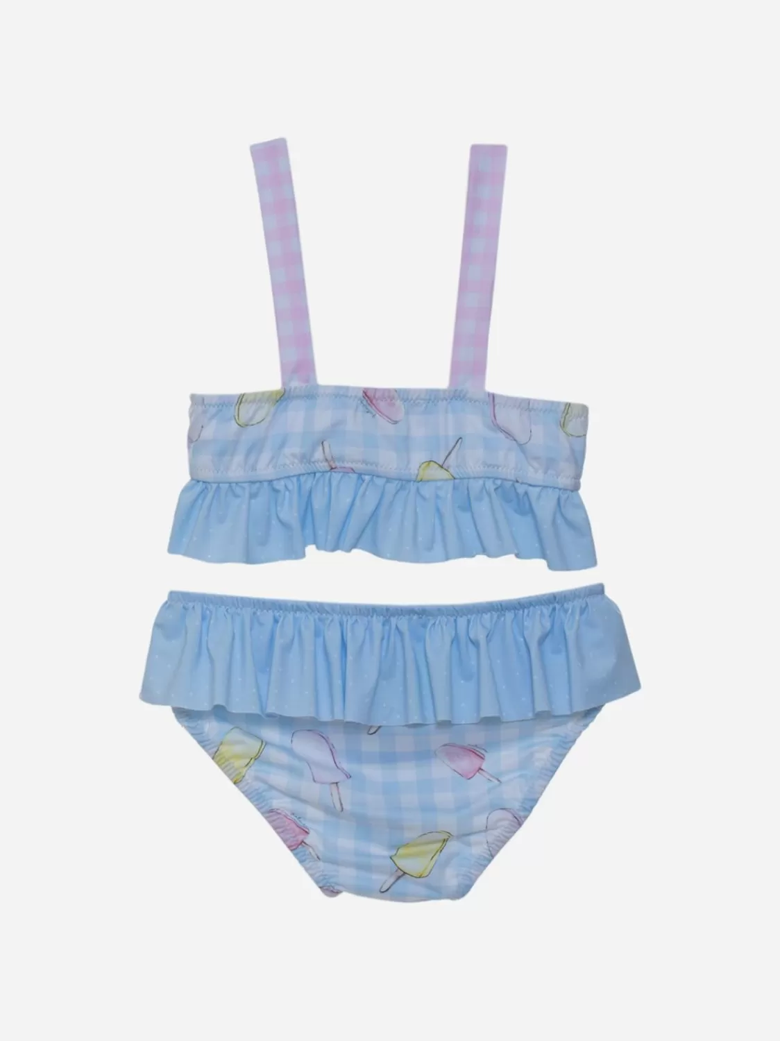 Baby Patachou Meisjesbikini Met Schaak- En Ijsprint