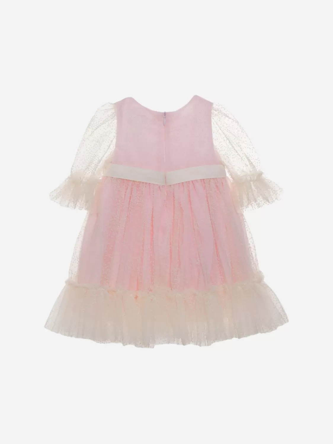 Baby Patachou Meisjesjurk In Roze Tule