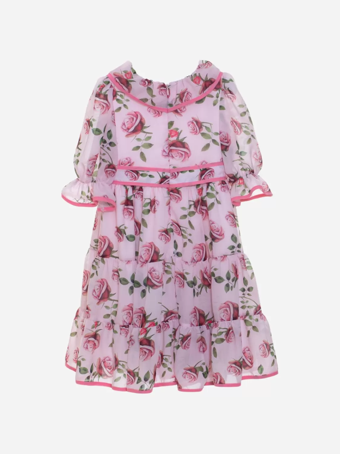 Meisje Patachou Meisjesjurk Met Exclusieve Rozenprint