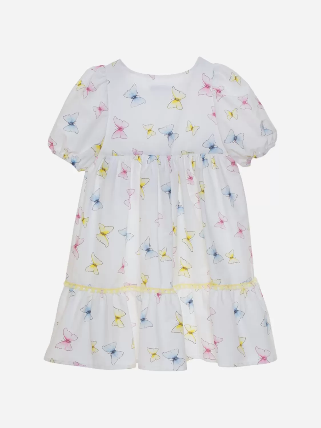 Baby Patachou Meisjesjurk Versierd Met Vlinderprint