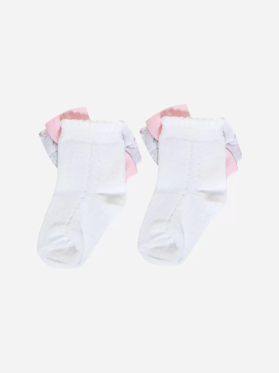 Baby Patachou Paarse Print Striksokken