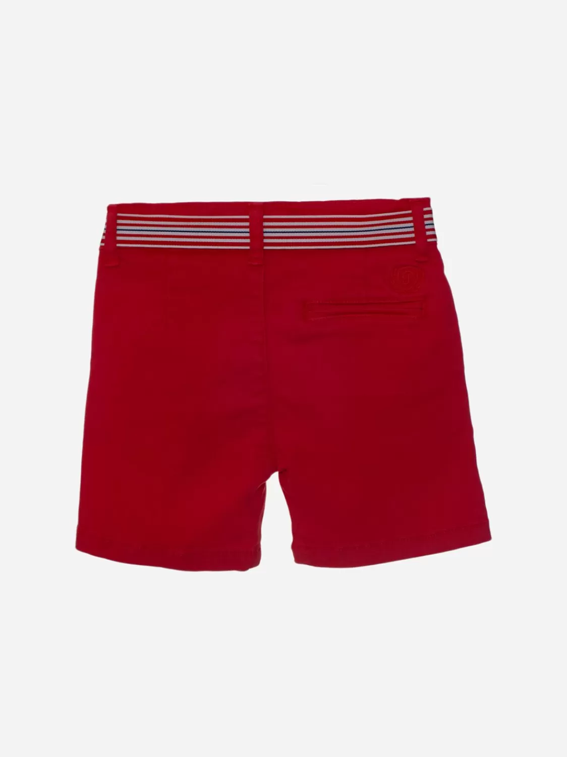 Baby Patachou Rode Korte Broek Met Riem