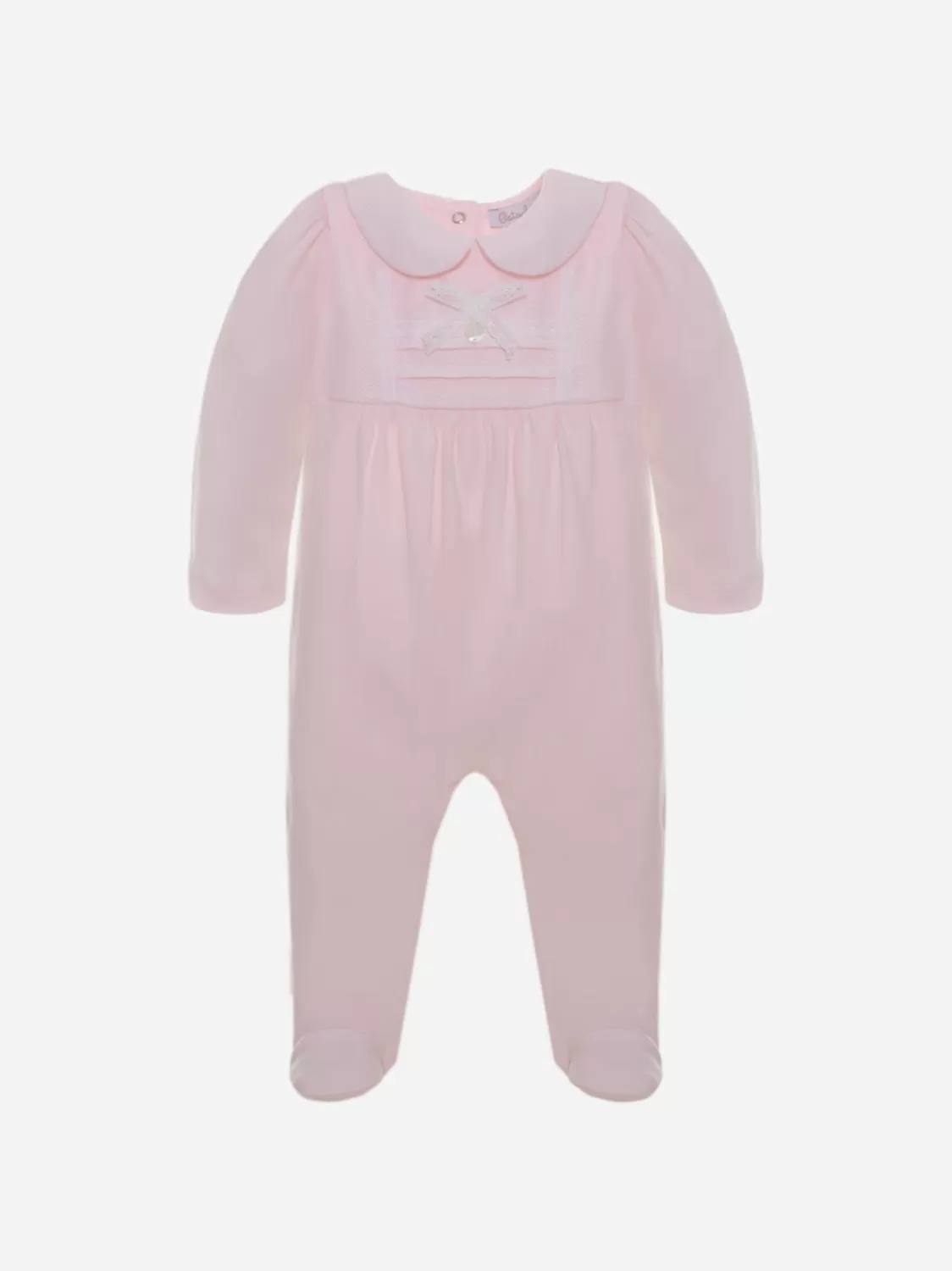 Baby Patachou Roze Babymeisjesjersey Babygrow