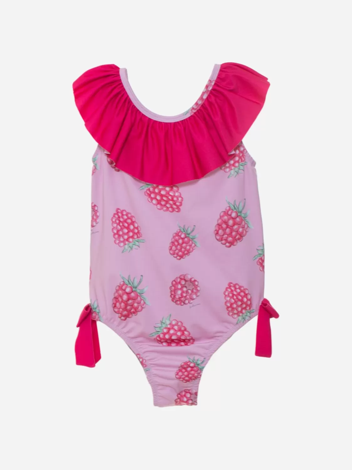 Baby Patachou Roze Badpak Voor Meisjes Met Frambozenprint