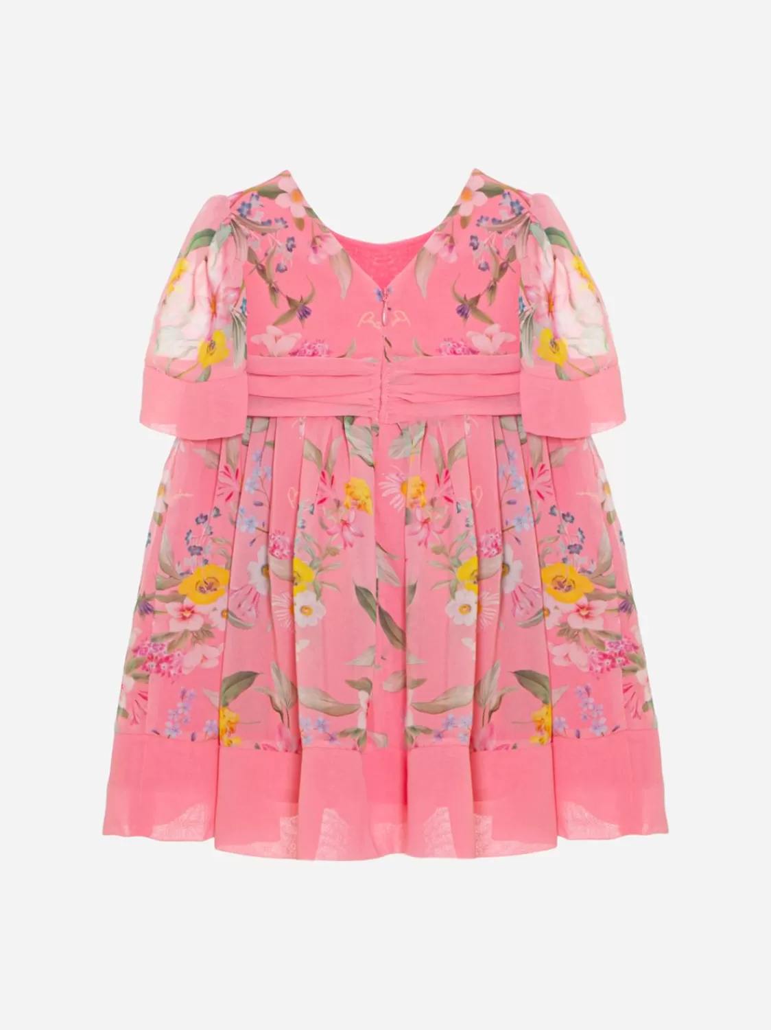 Baby Patachou Roze Bloemenprint Jurk