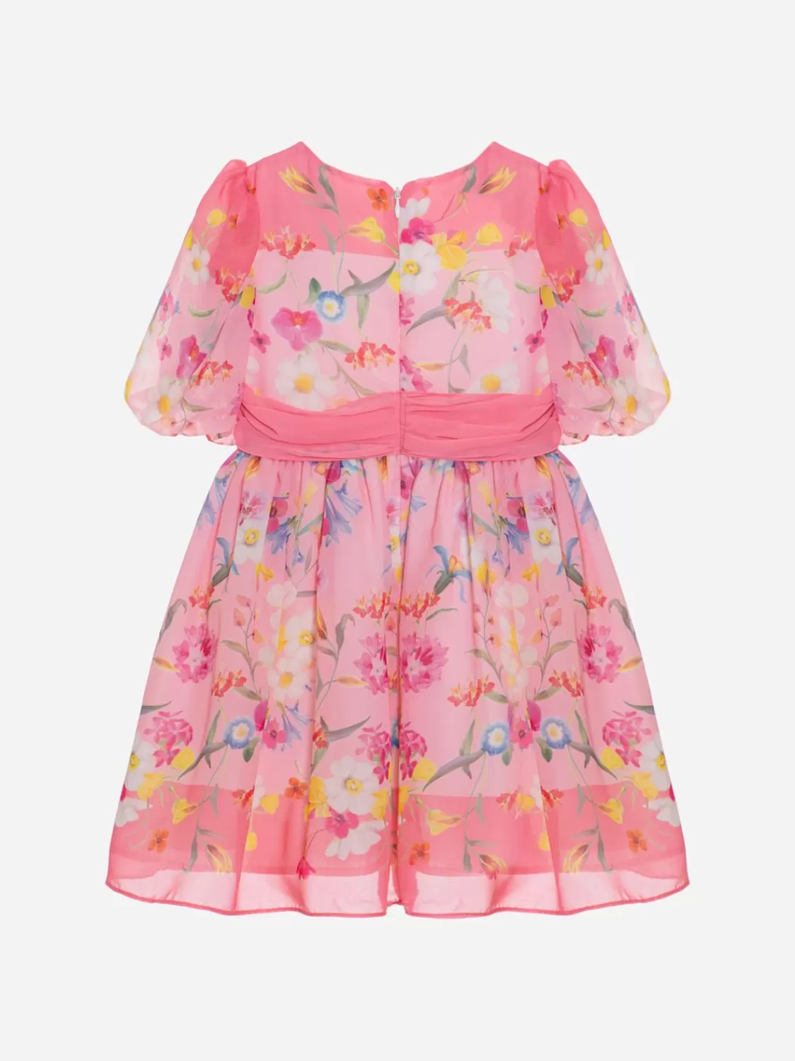 Meisje Patachou Roze Bloemenprint Jurk