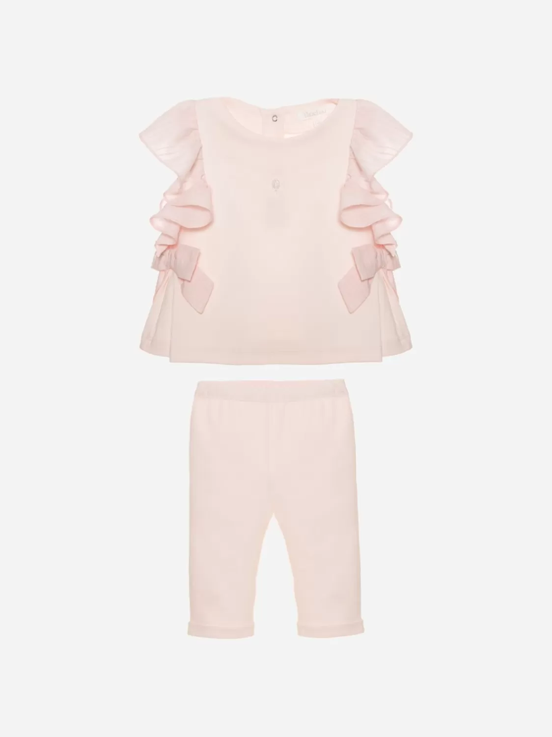 Baby Patachou Roze Blouse En Broek Set