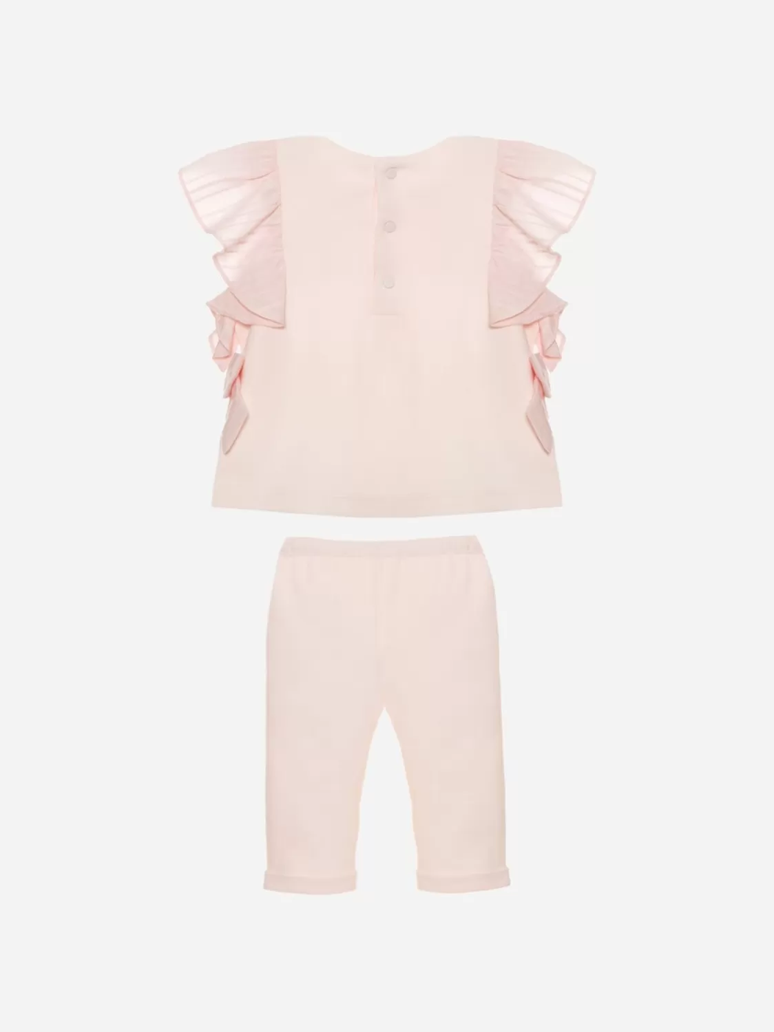 Baby Patachou Roze Blouse En Broek Set