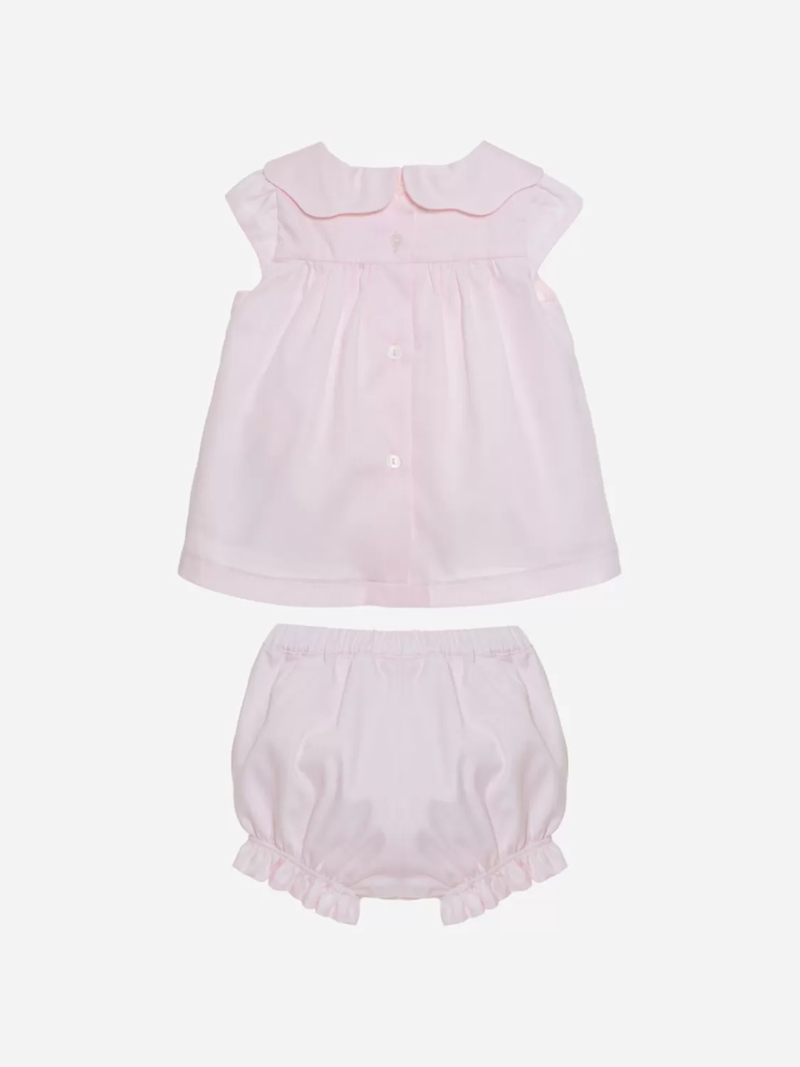 Baby Patachou Roze Blouse En Korte Broek Voor Meisjes