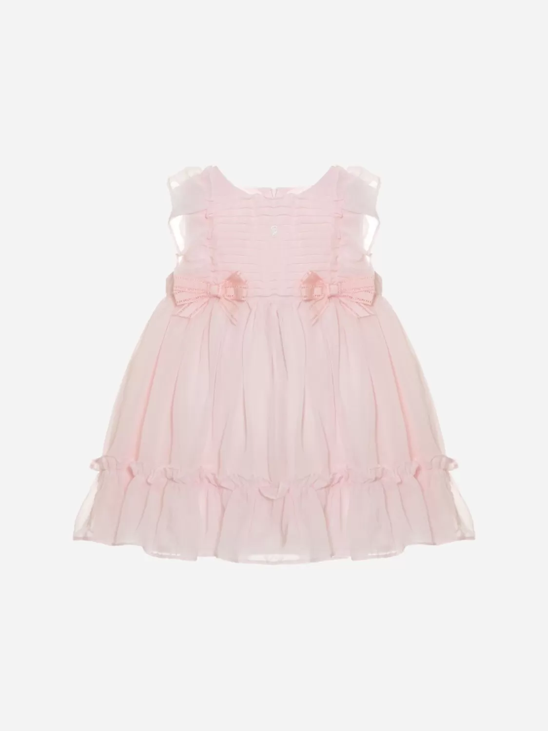 Baby Patachou Roze Chiffon Jurk