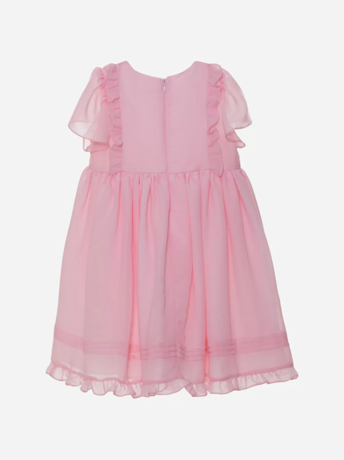 Baby Patachou Roze Chiffon Jurk