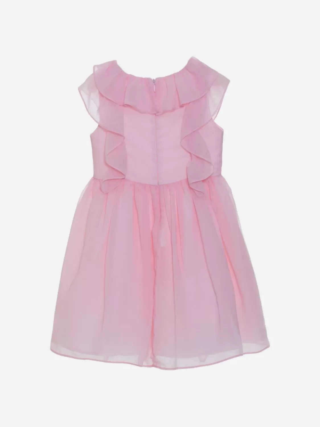 Meisje Patachou Roze Chiffon Meisjesjurk