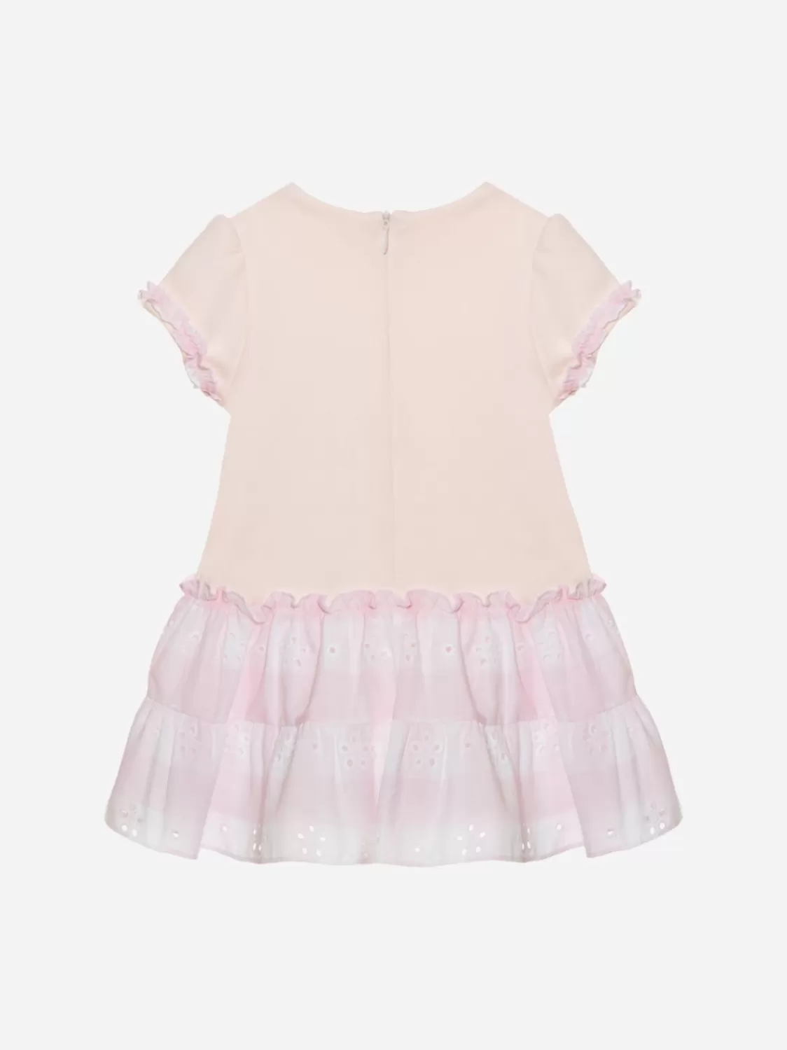 Baby Patachou Roze En Geruite Jurk