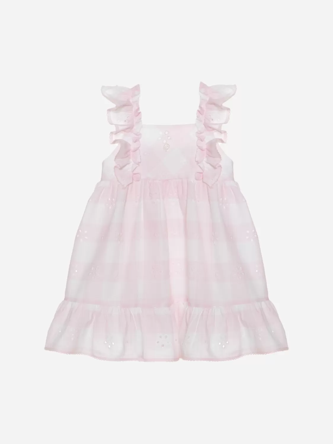 Baby Patachou Roze Geborduurde Jurk