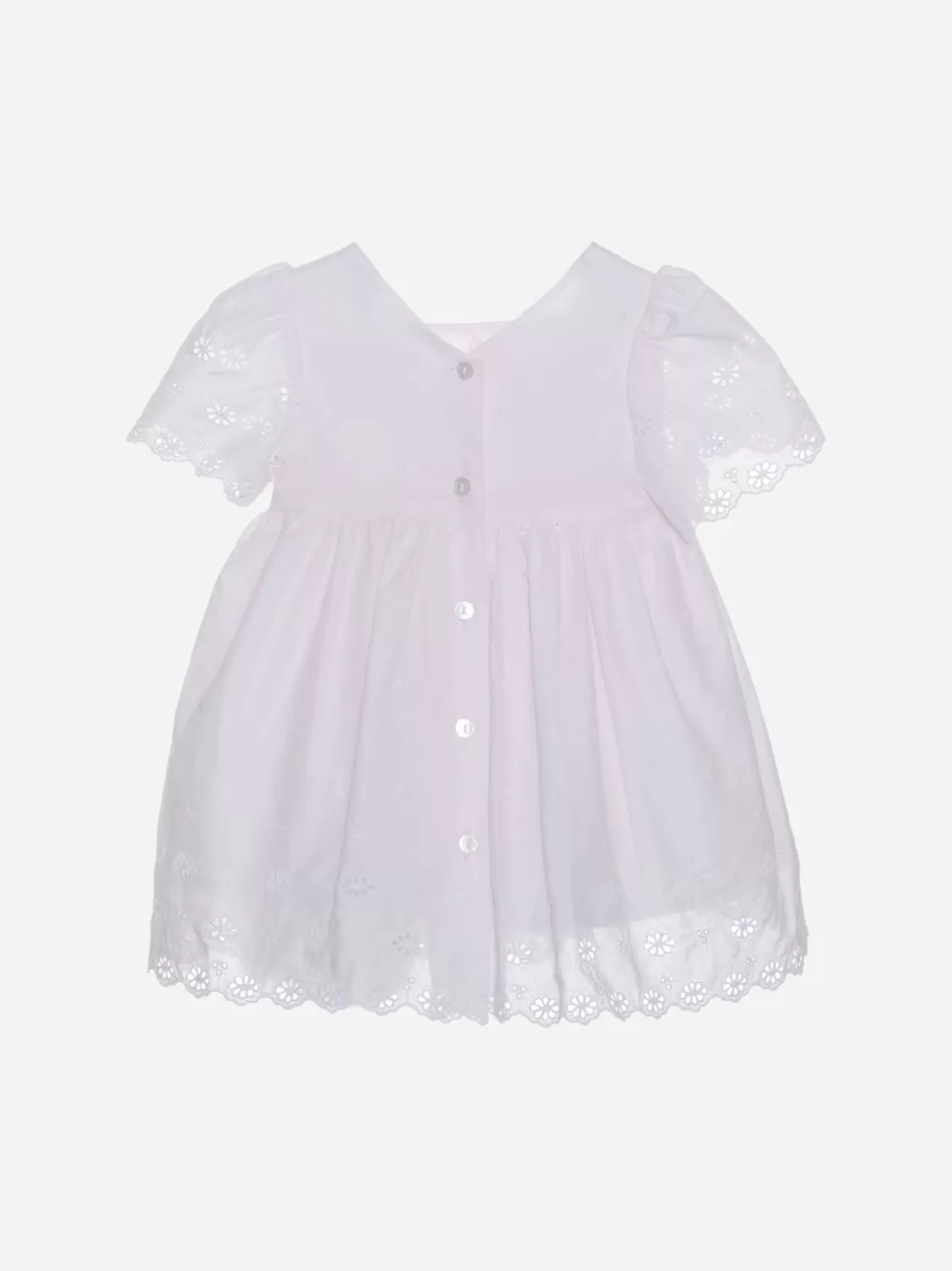 Baby Patachou Roze Geborduurde Jurk