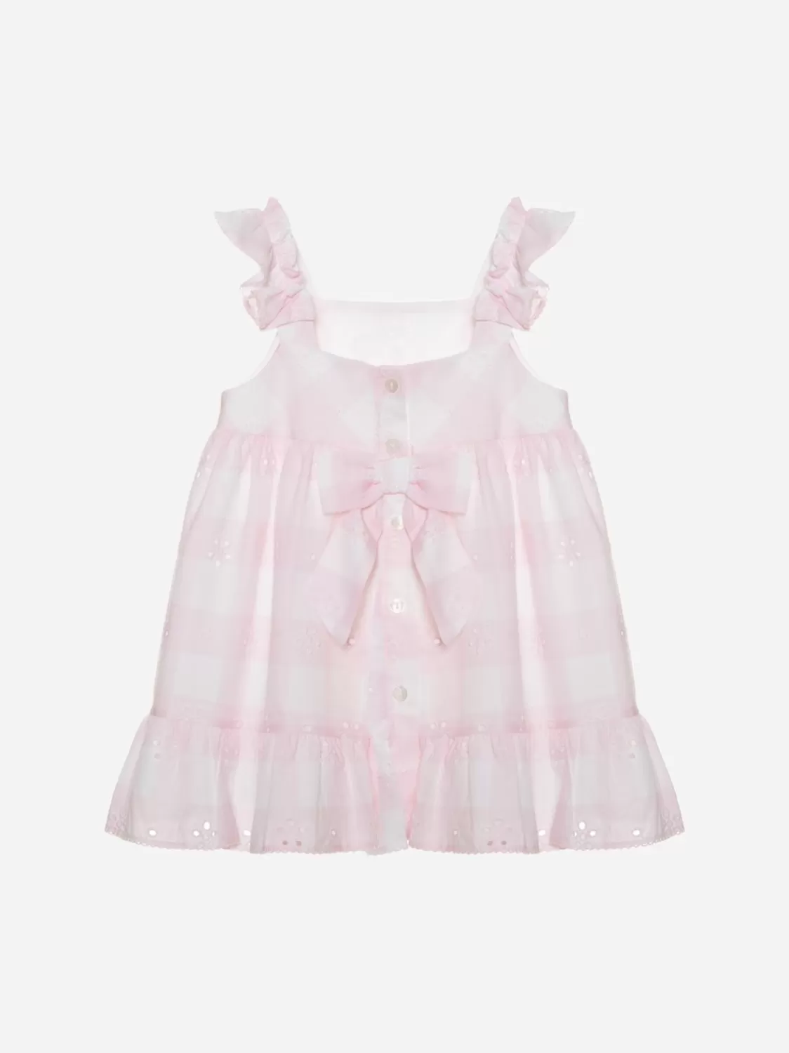 Baby Patachou Roze Geborduurde Jurk