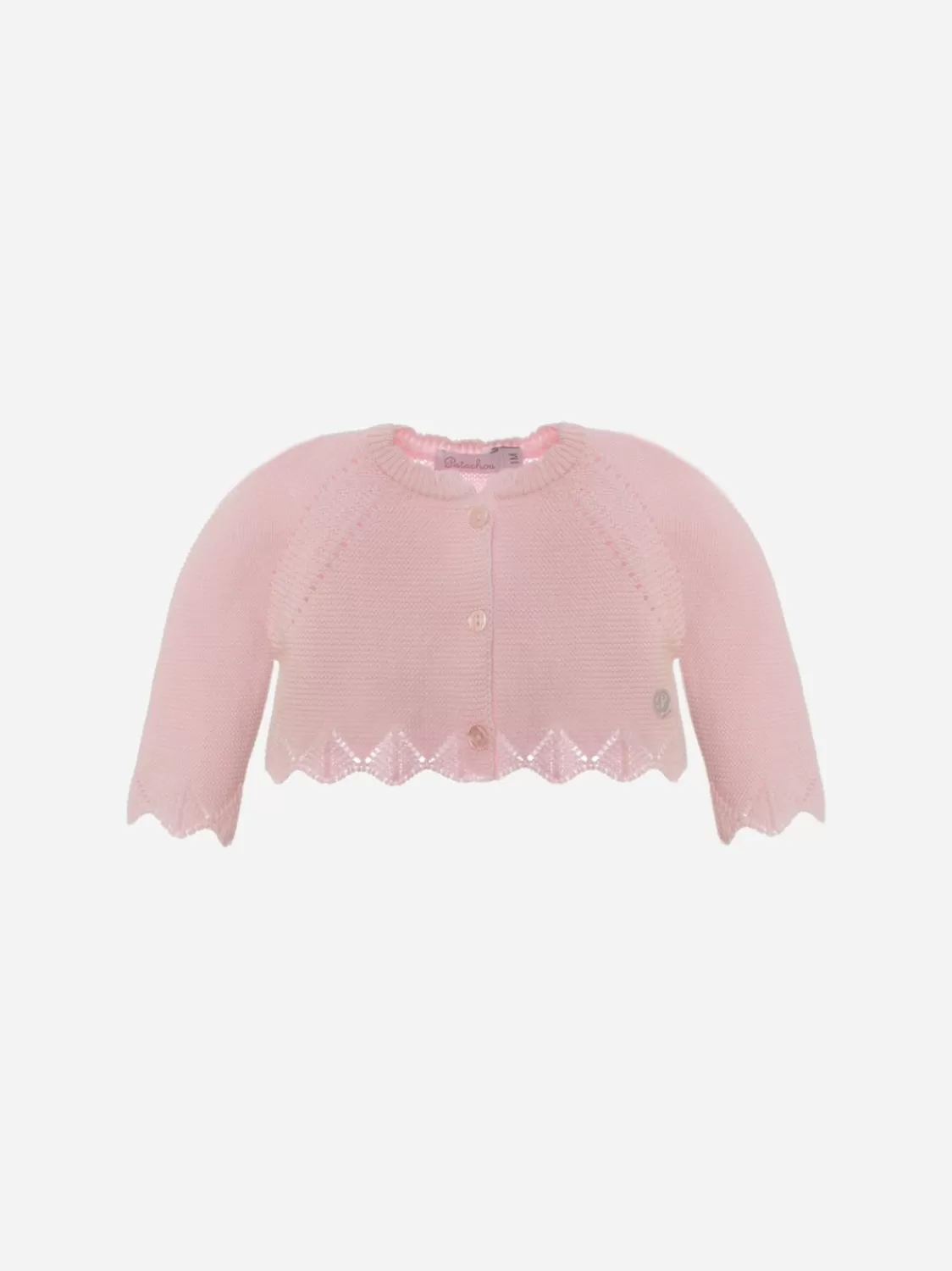 Baby Patachou Roze Gebreid Vest Voor Meisjes