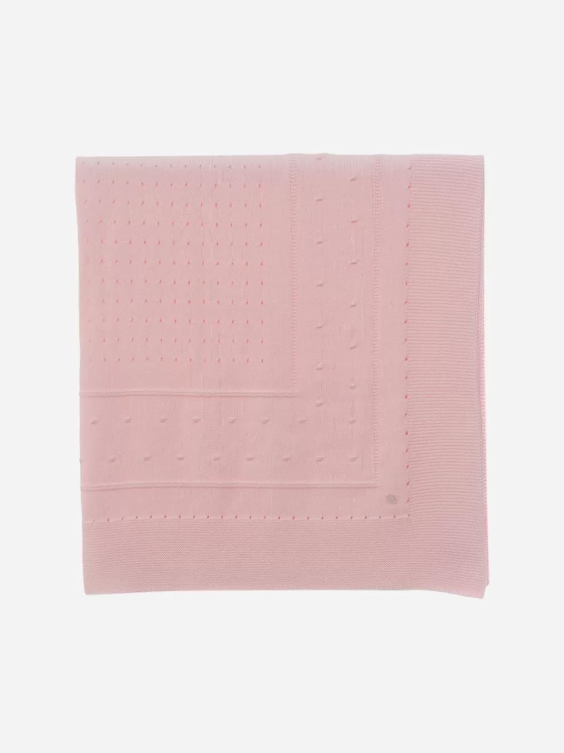 Baby Patachou Roze Gebreide Deken