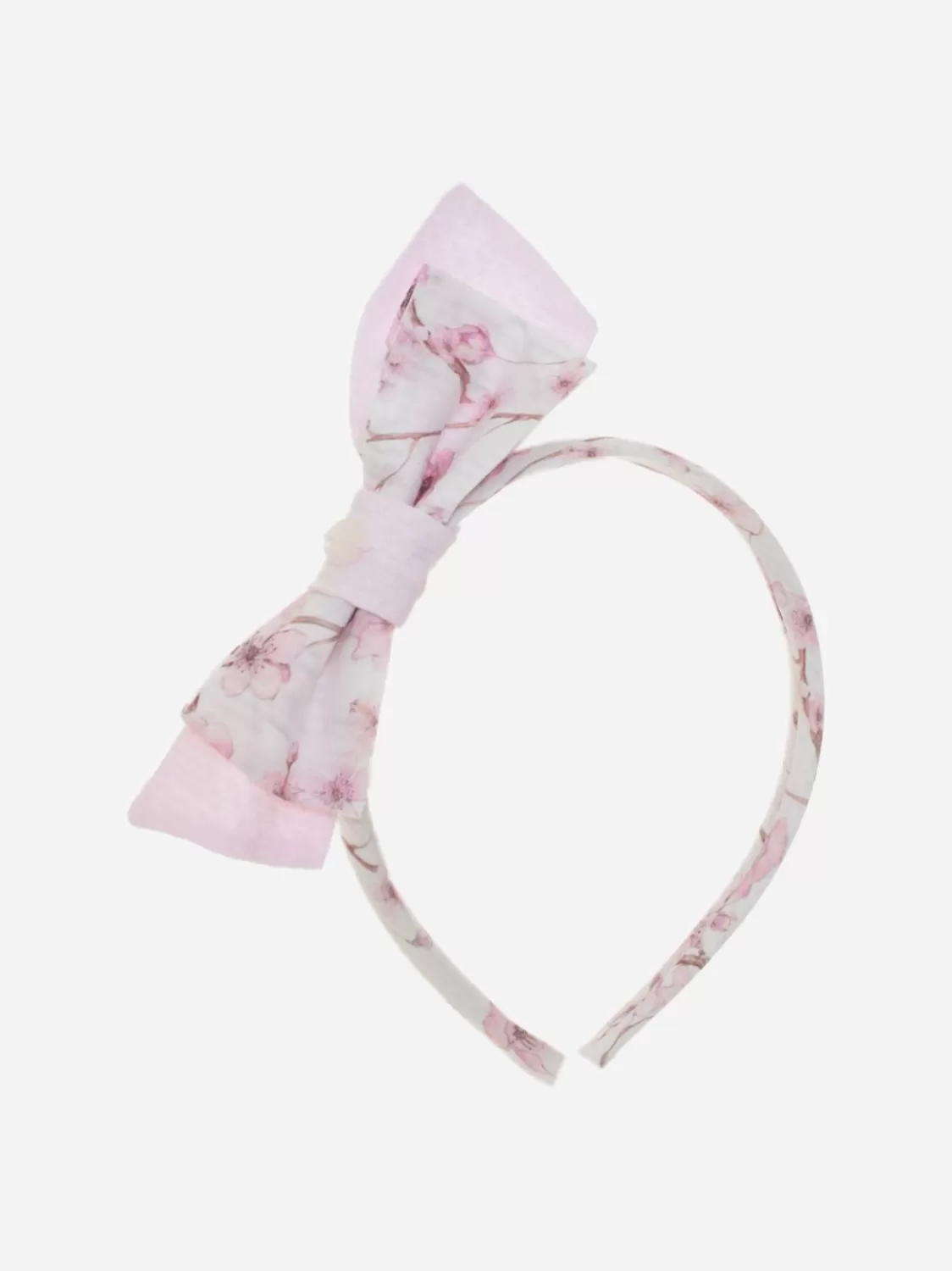 Meisje Patachou Roze Hoofdband Met Liberty-Print