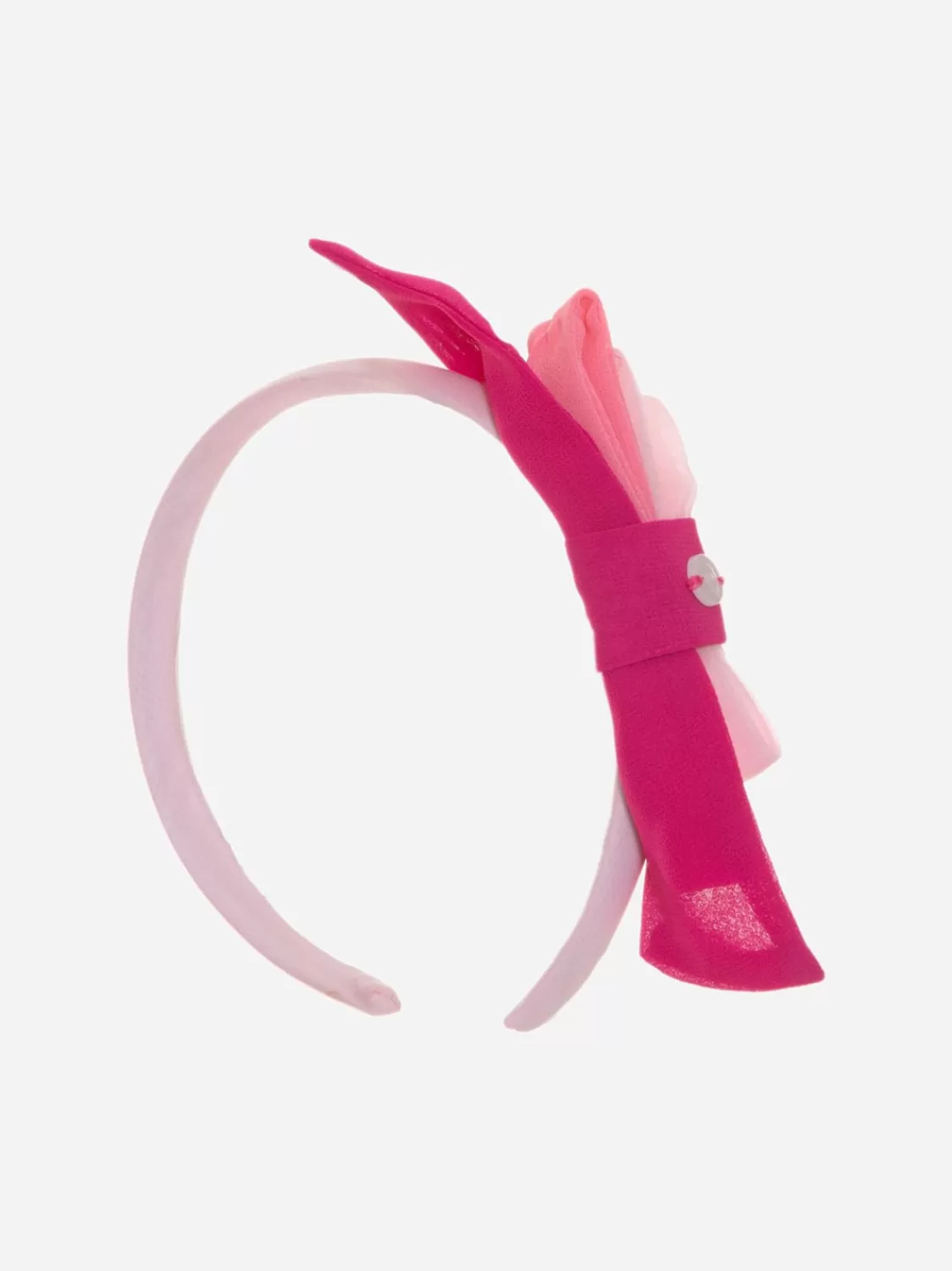 Meisje Patachou Roze Hoofdband Met Strik