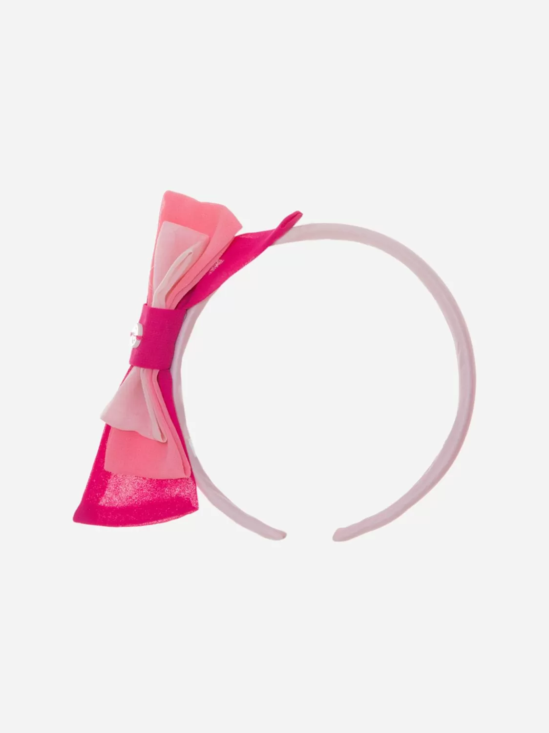 Meisje Patachou Roze Hoofdband Met Strik
