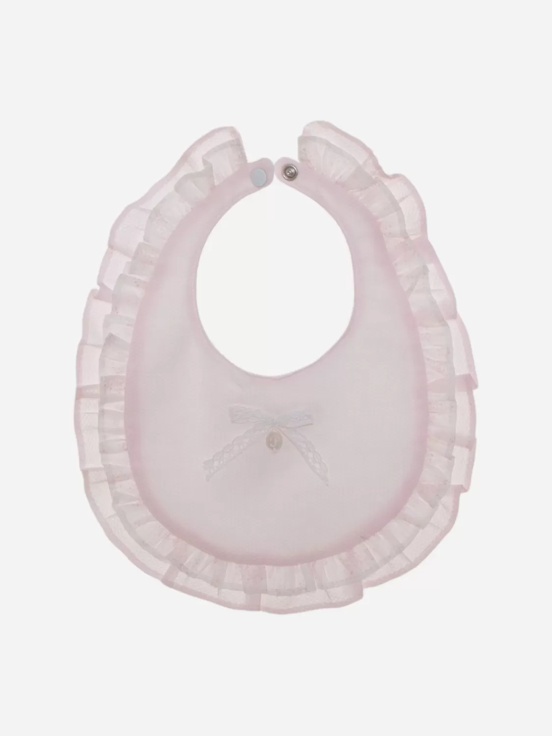 Baby Patachou Roze Jersey Slabbetje