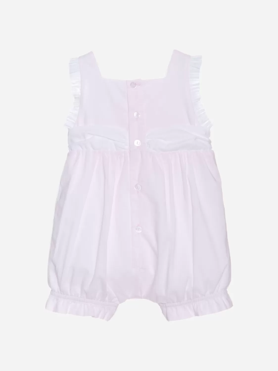 Baby Patachou Roze Jumpsuit Voor Meisjes Met Strik