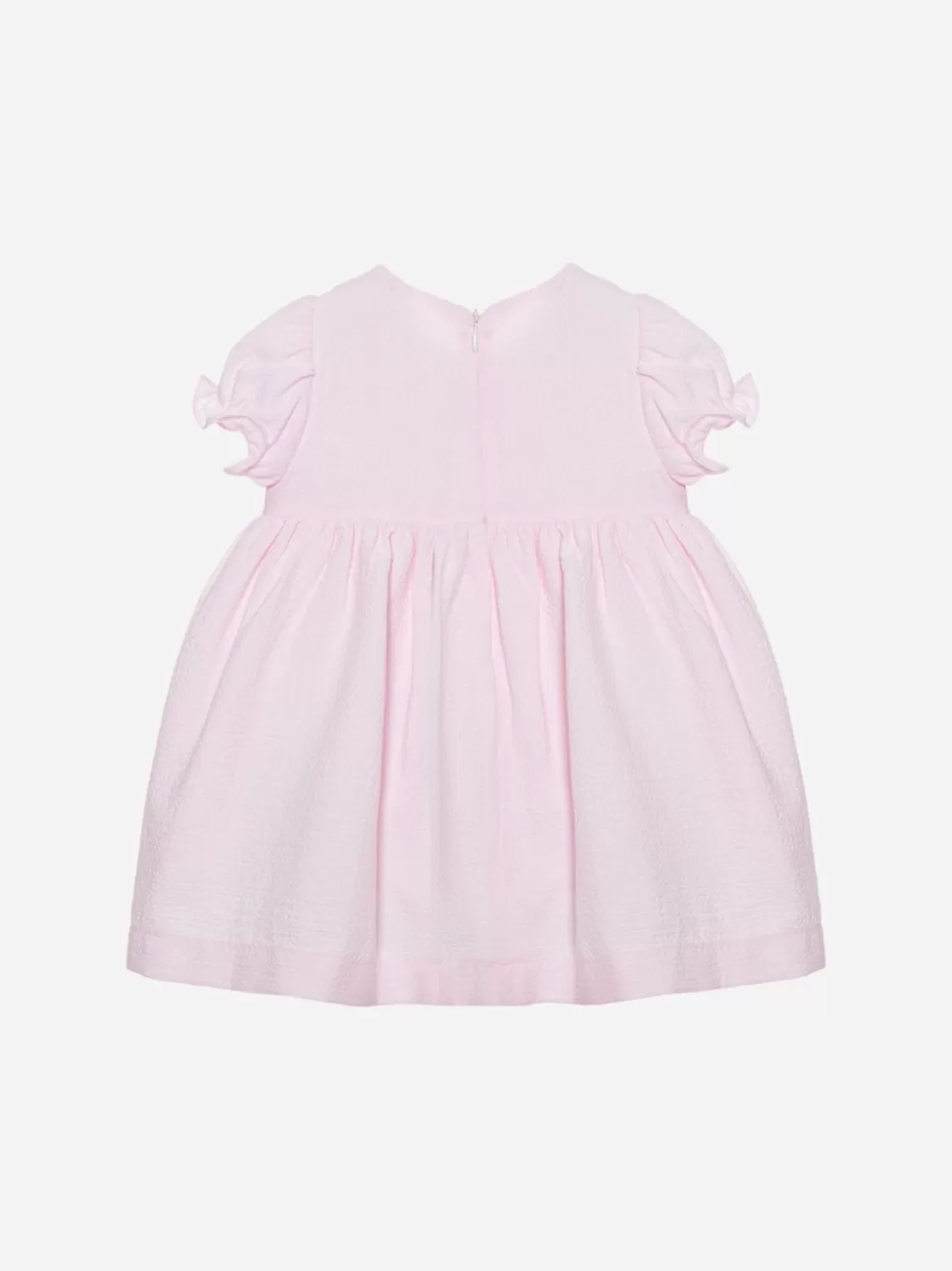 Baby Patachou Roze Jurk Gemaakt In Piquet