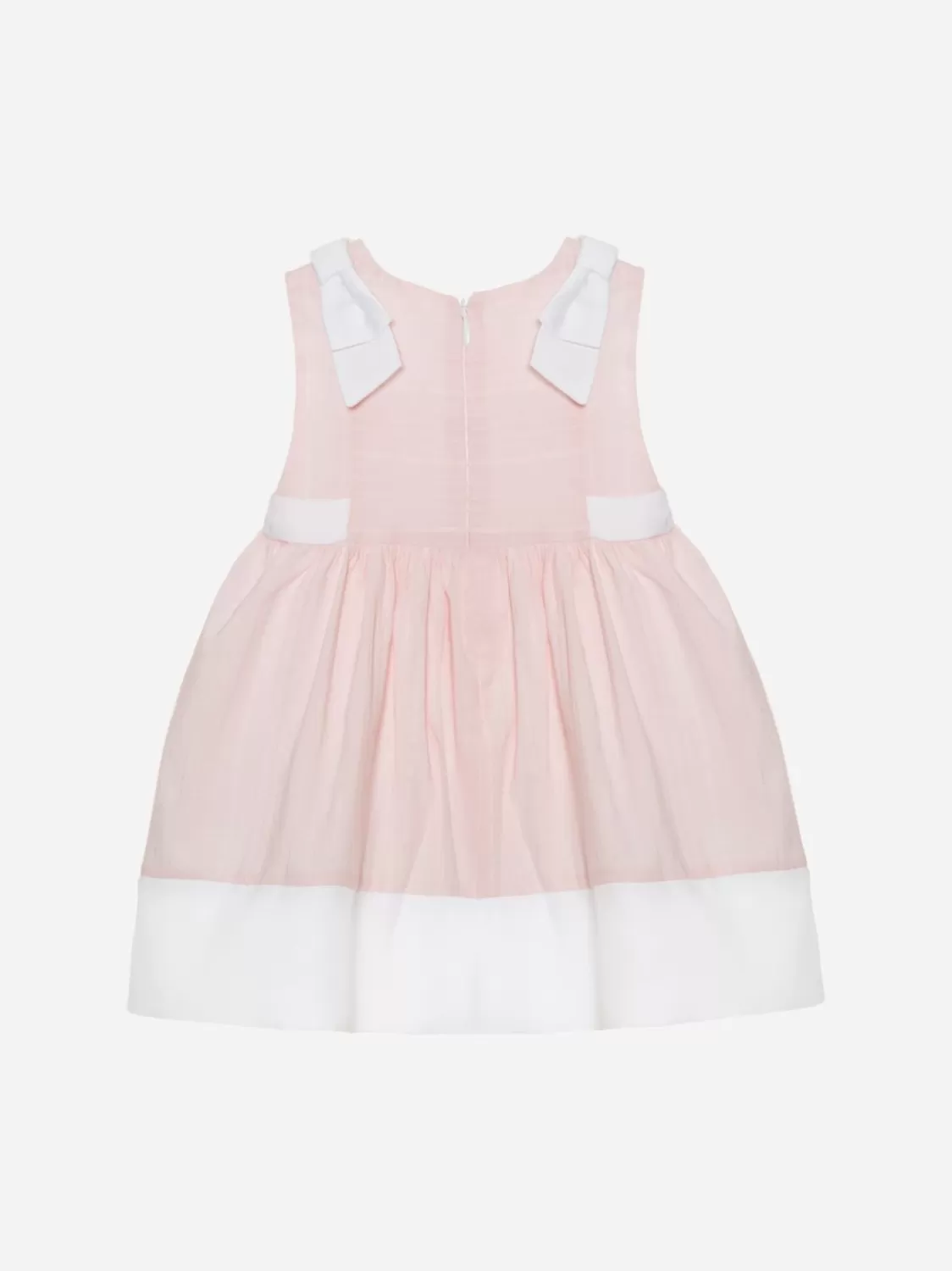Baby Patachou Roze Jurk Gemaakt Van Voile