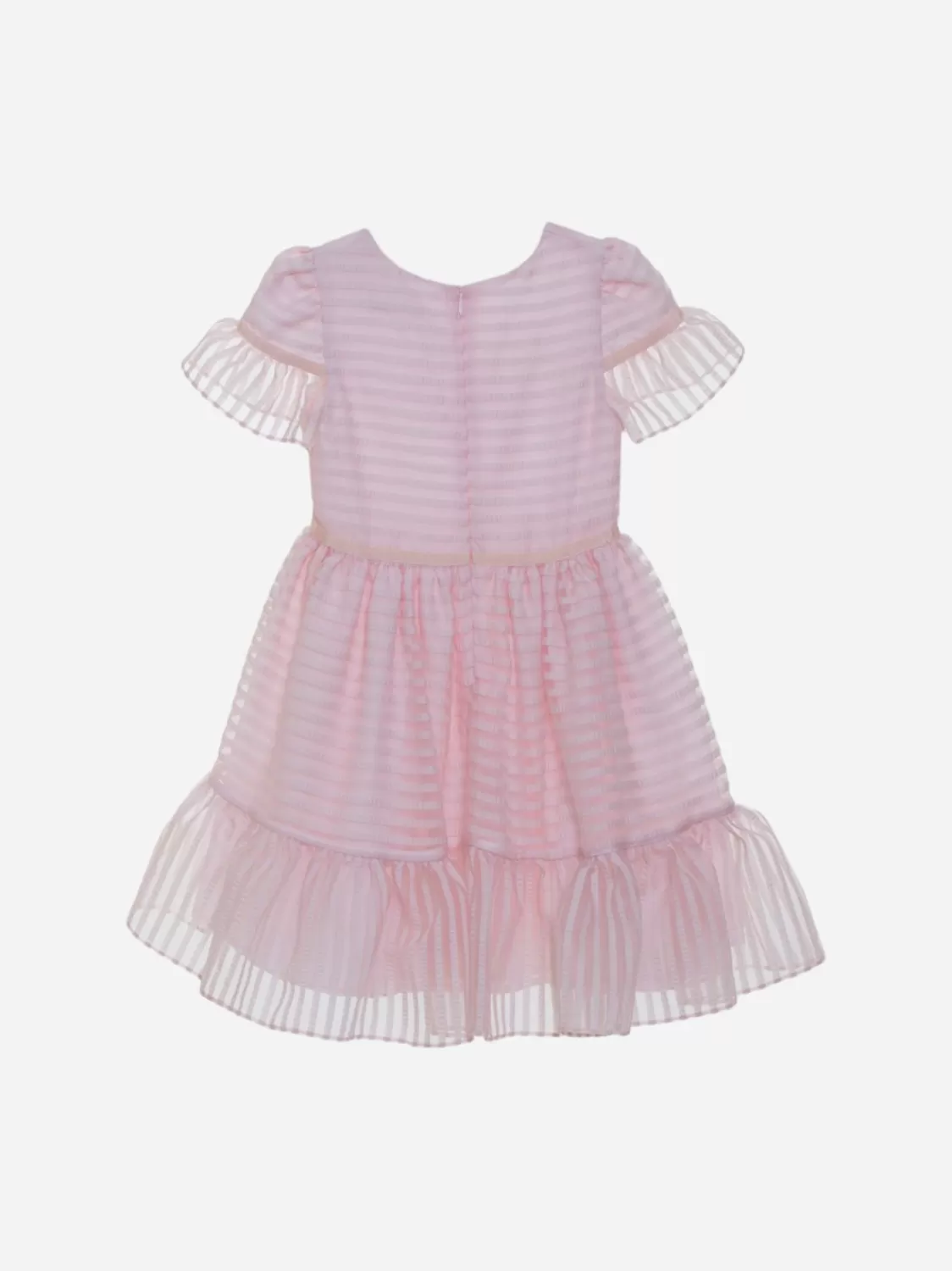 Meisje Patachou Roze Organza Meisjesjurk
