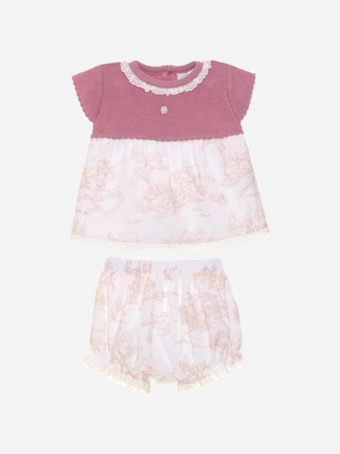 Baby Patachou Roze Toile Du Joy-Set