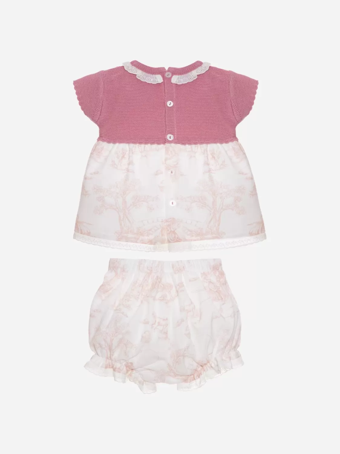 Baby Patachou Roze Toile Du Joy-Set