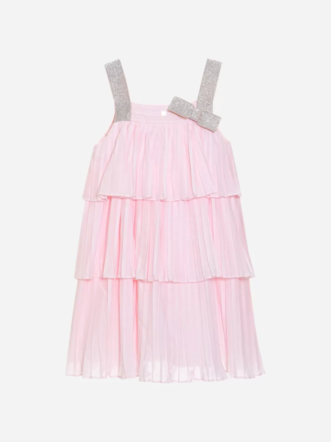 Meisje Patachou Roze Tule En Chiffon Jurk