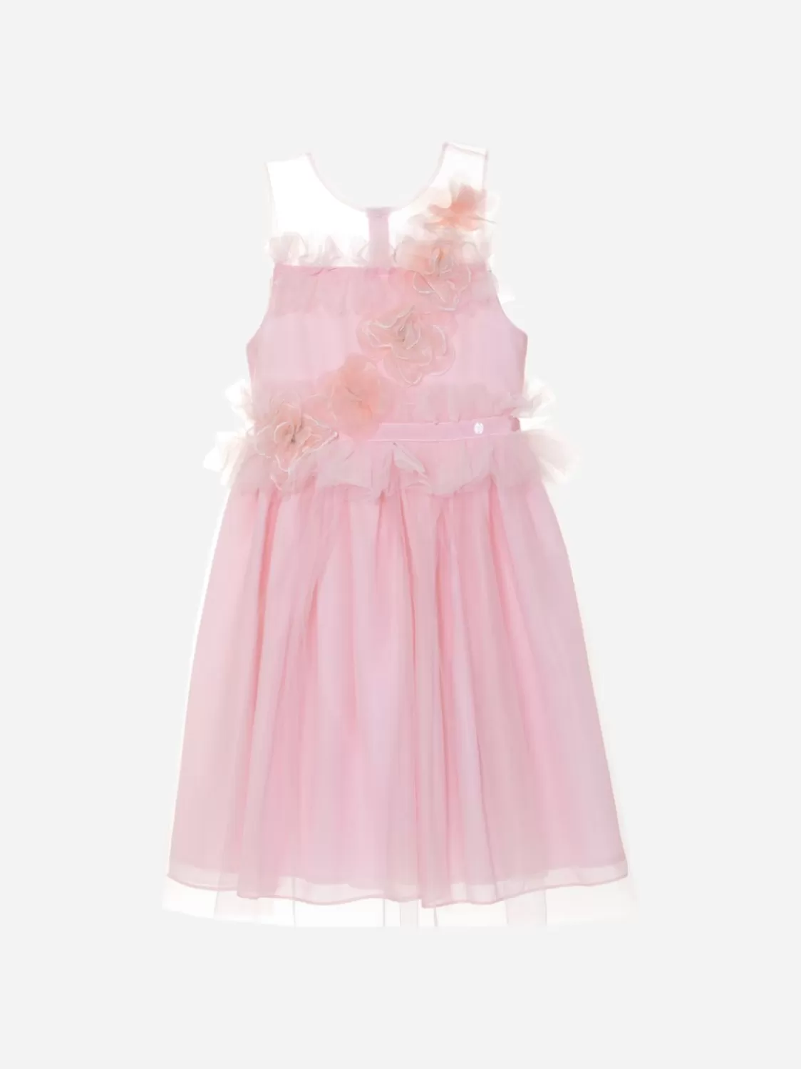 Meisje Patachou Roze Tule Meisjesjurk