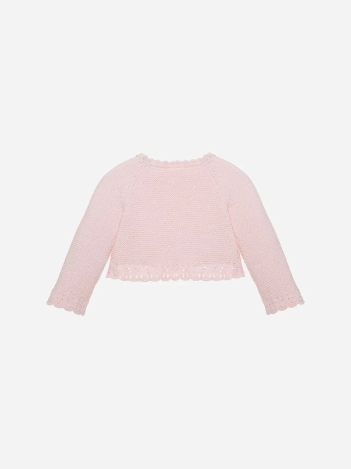 Baby Patachou Roze Vest Gemaakt Van Breiwerk