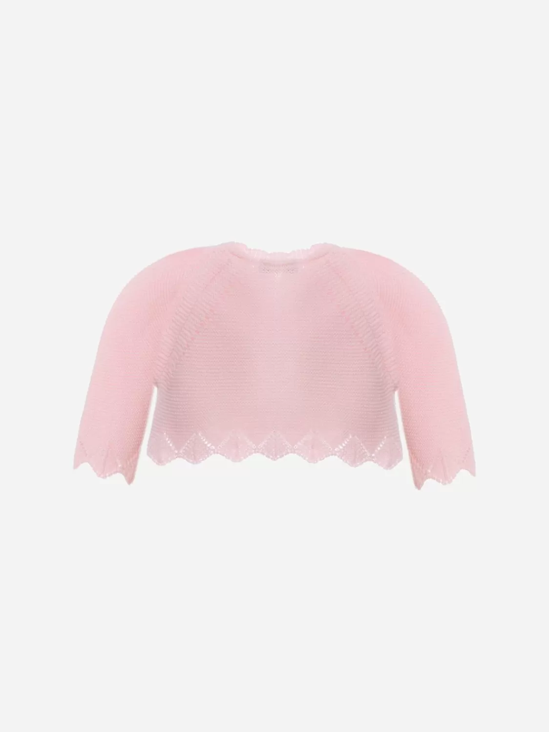 Baby Patachou Roze Vest Met Strik