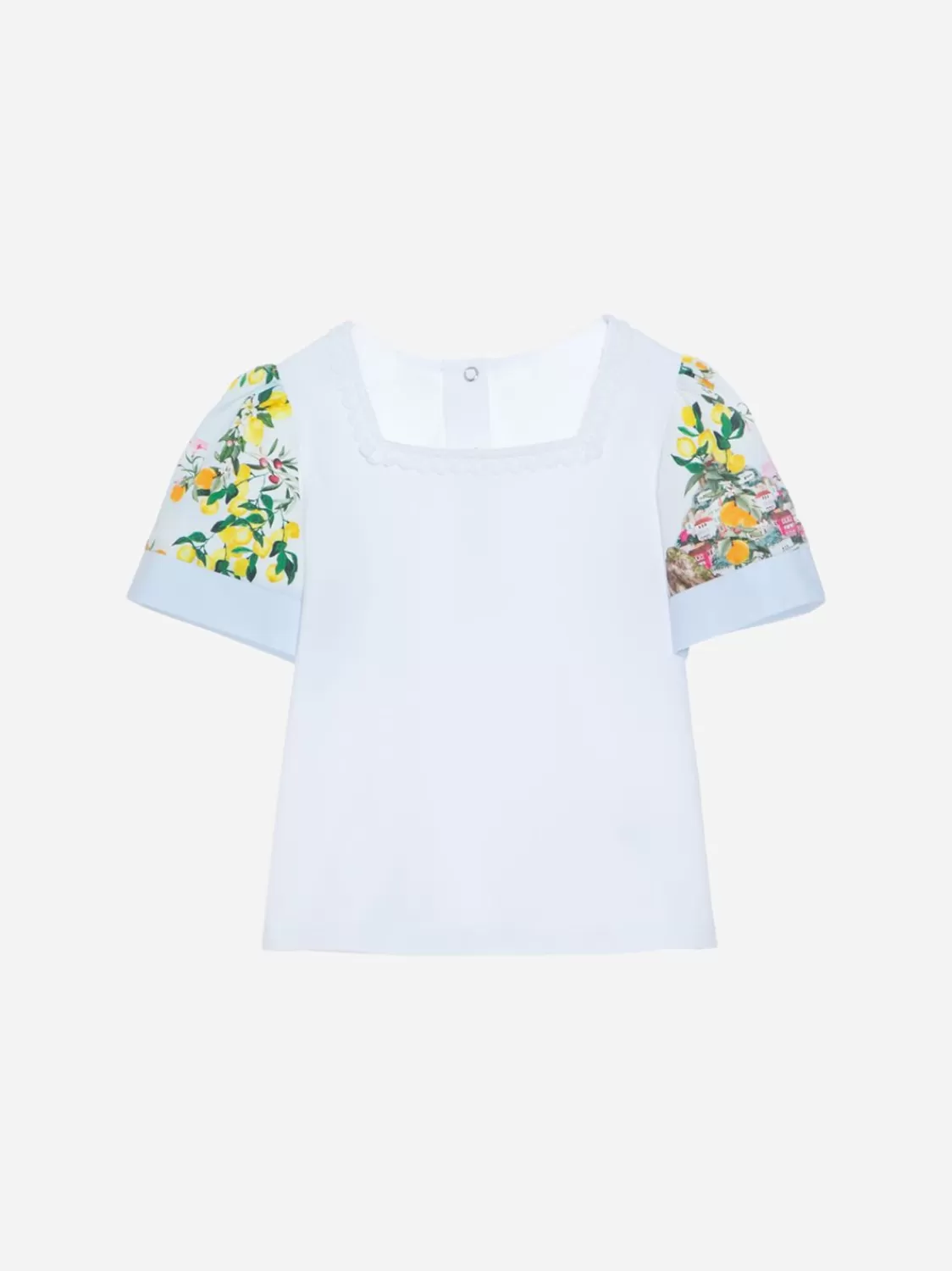 Meisje Patachou T-Shirt Met Strandclubprint