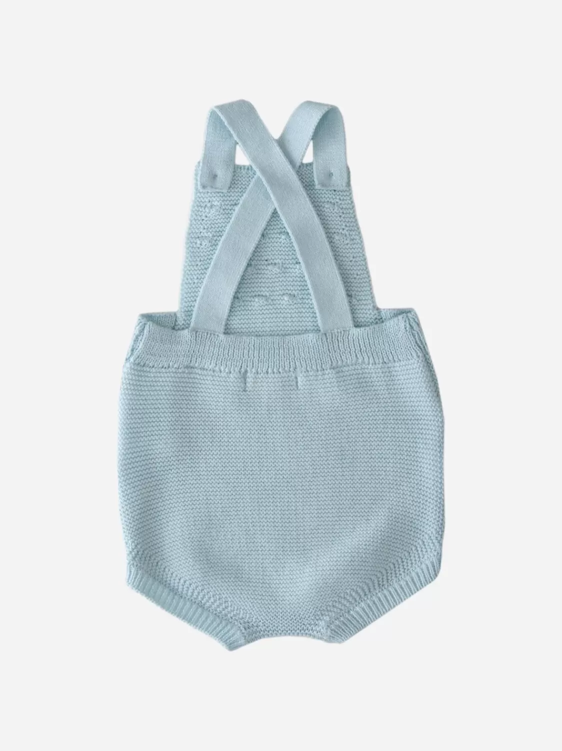 Baby Patachou Unisex Lichtblauwe Gebreide Jumpsuit