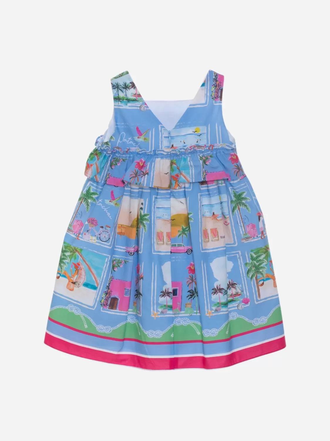Meisje Patachou Vakantie Print Jurk