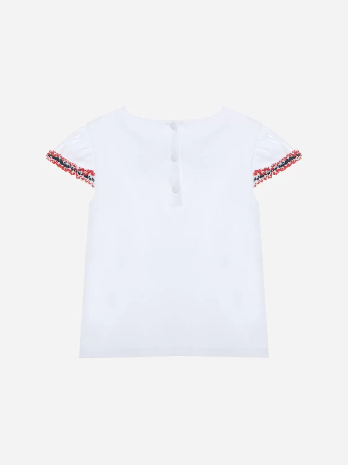 Meisje Patachou Wit Jersey-T-Shirt