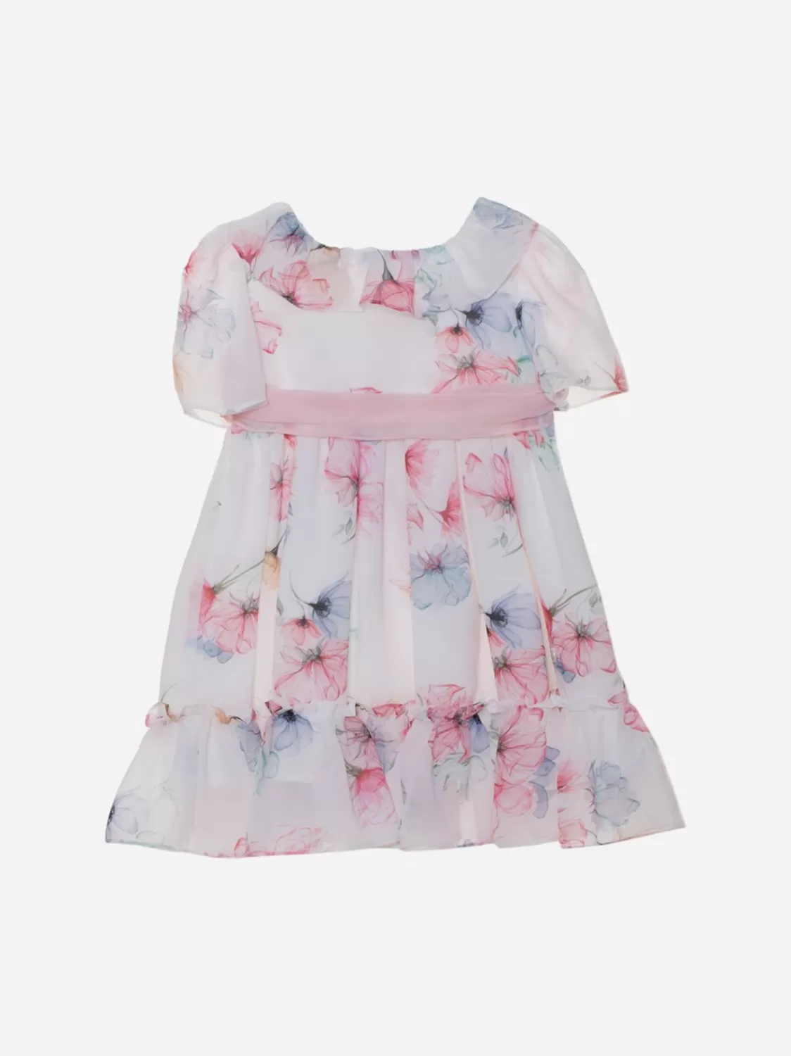 Baby Patachou Witte Bloemenprint Jurk