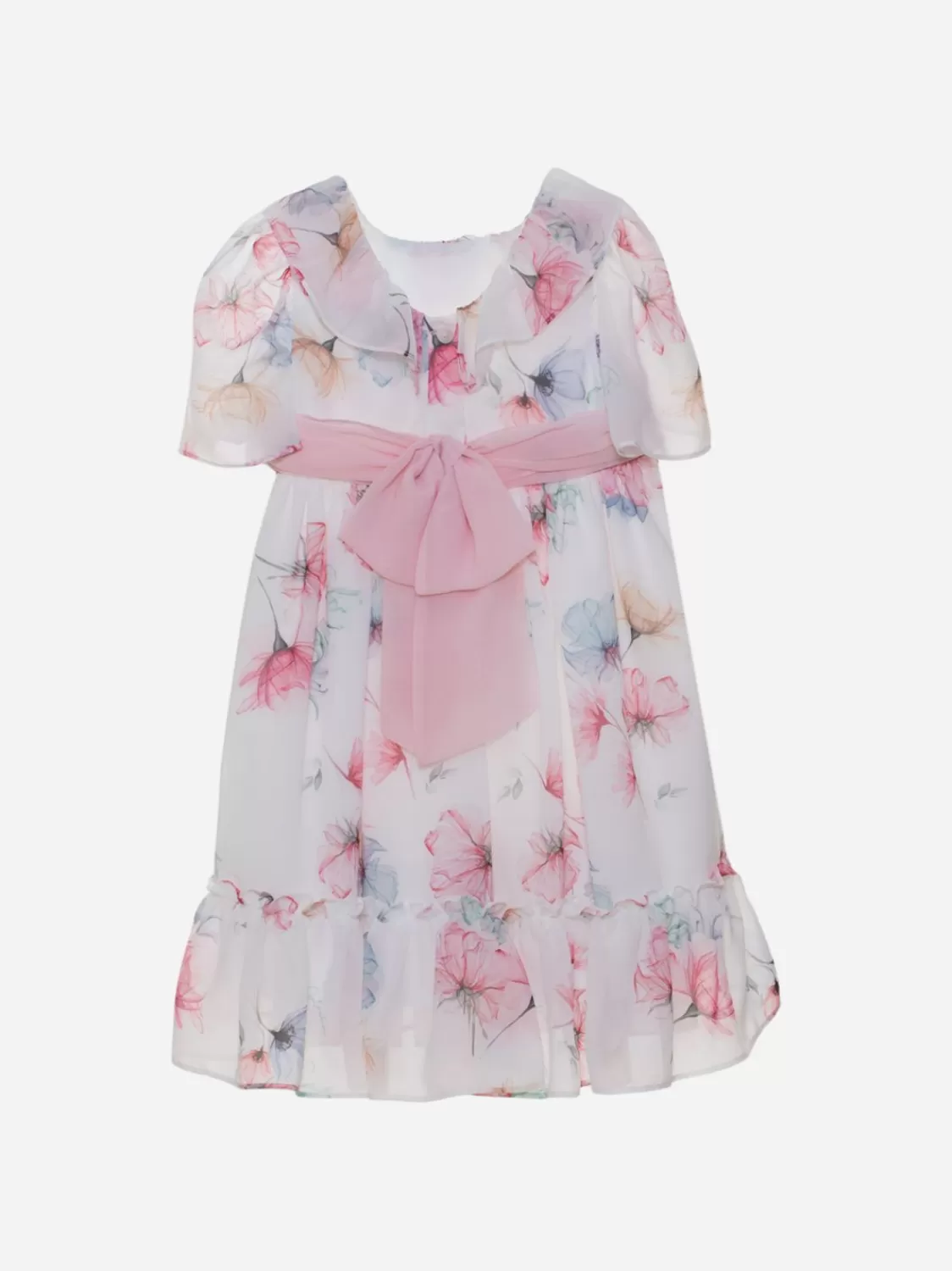 Baby Patachou Witte Bloemenprint Jurk