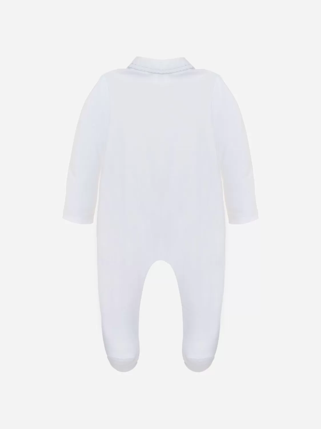 Baby Patachou Witte Jersey Babypakje