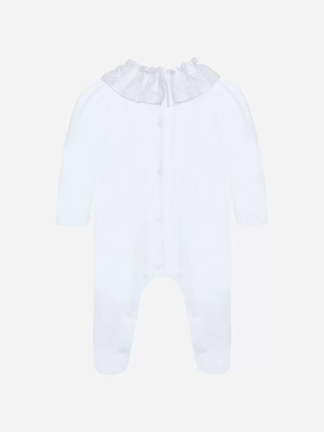 Baby Patachou Witte Jersey Babypakje