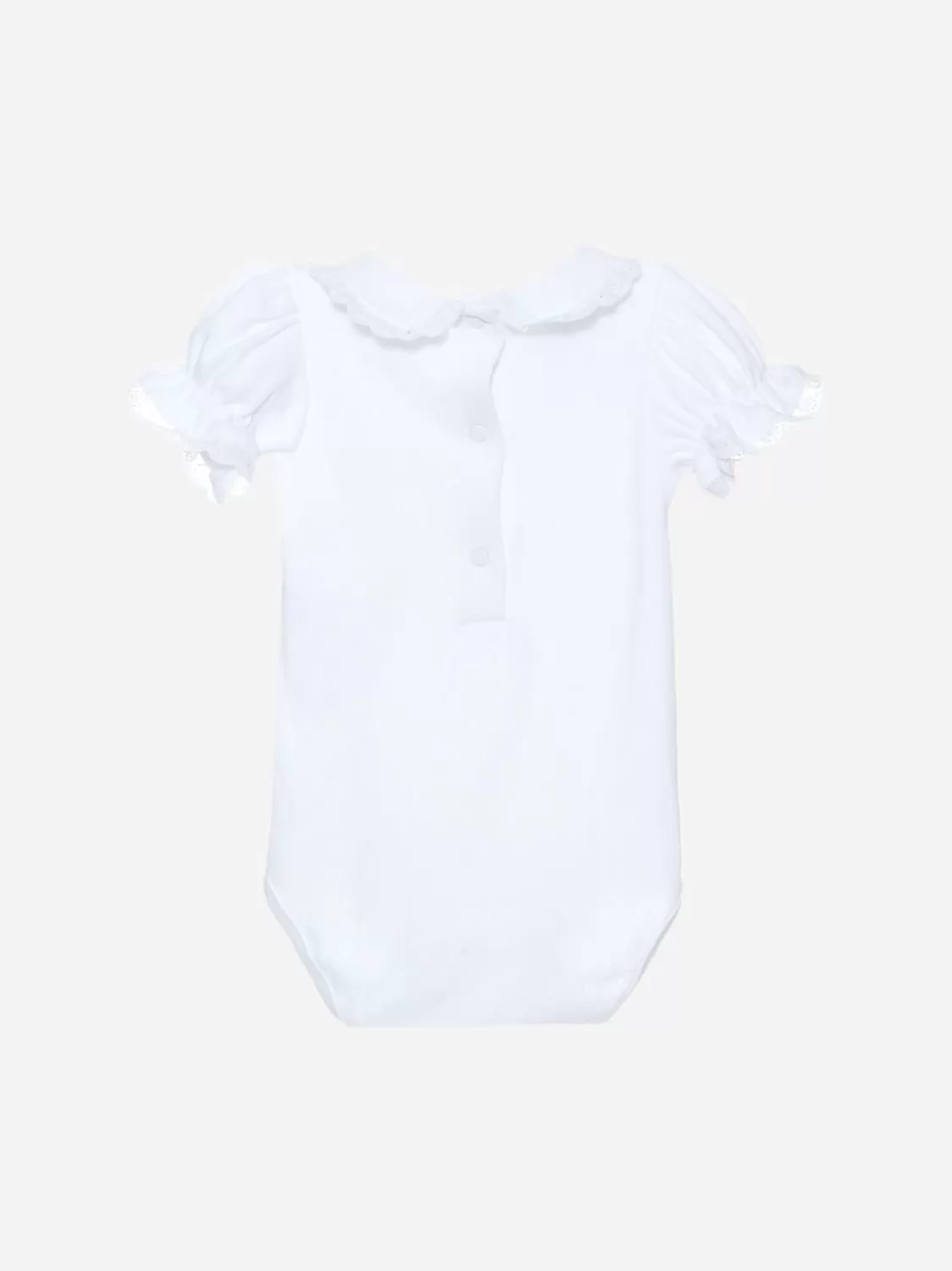 Baby Patachou Witte Jersey Body