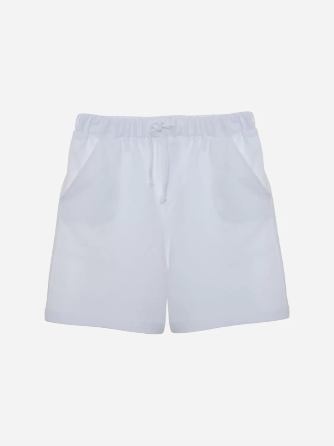 Baby Patachou Witte Jersey Jongensshort